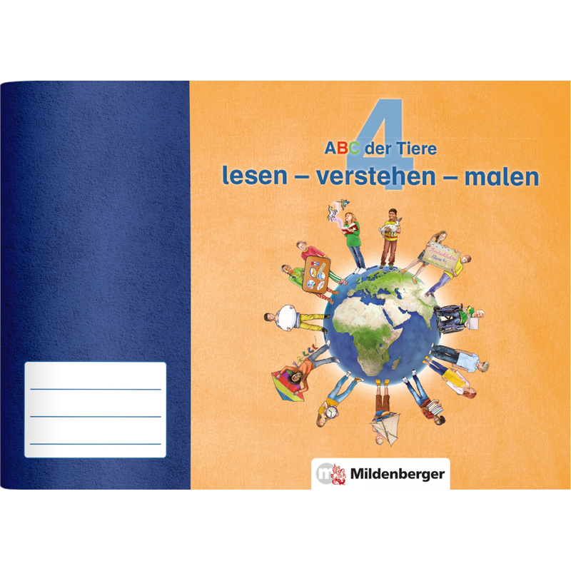 Abc Der Tiere 4 · Lesen - Verstehen - Malen - Tina Kresse, Mareike Hahn, Geheftet von Mildenberger