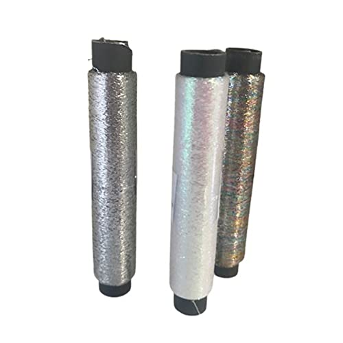 3-Set Glitzer Farbe Metallisiertes Beilaufgarn zum Mitstricken oder Mithäkeln, 3x500 m 3-Set Glitzer Farbe Metallisiertes Beilaufgarn zum Mitstricken oder Mithäkeln, 3x500 m von MILENA
