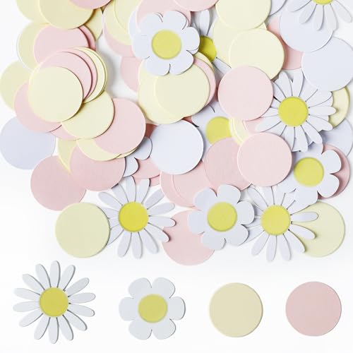 Milifox 100 Stück Gänseblümchen Papier Konfetti,Runde Papier Konfetti Punkte,Baby Shower Konfetti Biologisch Abbaubar für Hochzeit Geburtstag Party,Tisch Dekoration,Sonnenblume Favors Milifox 100 Stück Gänseblümchen Papier Konfetti,Runde Papier Konfetti Punkte,Baby Shower Konfetti Biologisch Abbaubar für Hochzeit Geburtstag Party,Tisch Dekoration,Sonnenblume Favors von Milifox