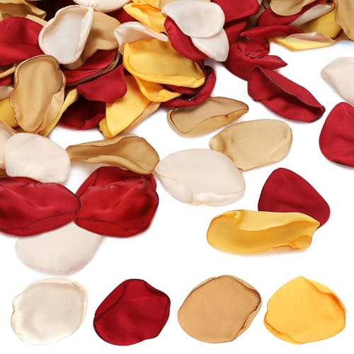 Milifox 200 Stück Seiden Rosenblüten,Blütenblätter Hochzeit,Wiederverwendbare Realistische RosenblüTenbläTter Konfetti für Hochzeit,Party,Tischdekoration,Romantische Nacht,Burgund Milifox 200 Stück Seiden Rosenblüten,Blütenblätter Hochzeit,Wiederverwendbare Realistische RosenblüTenbläTter Konfetti für Hochzeit,Party,Tischdekoration,Romantische Nacht,Burgund von Milifox