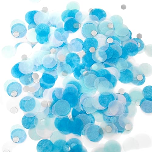 Milifox 50g Konfetti Hochzeit,5000 Stück Rundes Paper Konfetti für Geburtstag Party,Tisch,Luftballons,Geschenkbox,Torte,Blau Milifox 50g Konfetti Hochzeit,5000 Stück Rundes Paper Konfetti für Geburtstag Party,Tisch,Luftballons,Geschenkbox,Torte,Blau von Milifox