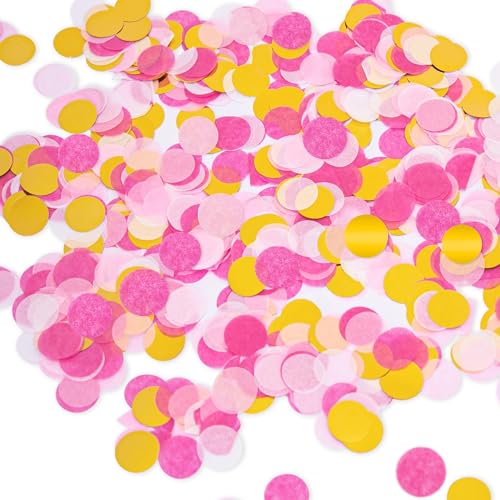 Milifox 50g Konfetti Hochzeit,5000 Stück Rundes Paper Konfetti für Geburtstag Party,Tisch,Luftballons,Geschenkbox,Torte,Roségold Milifox 50g Konfetti Hochzeit,5000 Stück Rundes Paper Konfetti für Geburtstag Party,Tisch,Luftballons,Geschenkbox,Torte,Roségold von Milifox