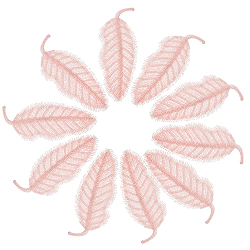 10st Bekleidungszubehör Spitze Aufnäher Für Jacke Blätter-Stickerei-Patch Blatt Bestickte Aufnäher Blattrand Aufbügeln Blattsticker Annähen Polyestergarn Dekorationen Handbuch 3D 10st Bekleidungszubehör Spitze Aufnäher Für Jacke Blätter-Stickerei-Patch Blatt Bestickte Aufnäher Blattrand Aufbügeln Blattsticker Annähen Polyestergarn Dekorationen Handbuch 3D von Milisten