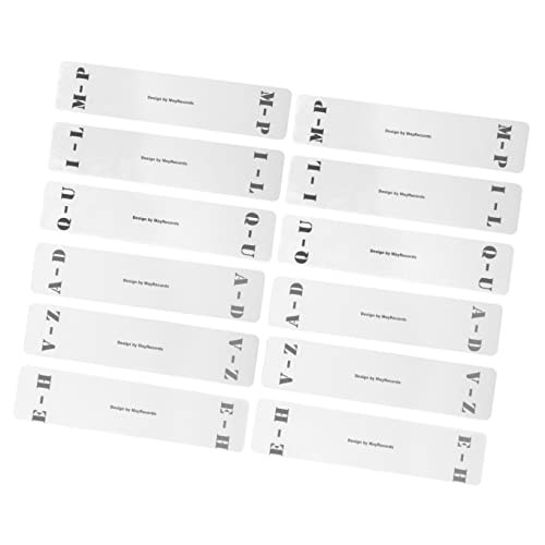 2 Sets Az Vertikaler Schallplatten-organizer Trennwand Aus Karten Für Sammlerstücke Aufbewahrung Für Schränke Schrankschubladen 6 Stück X 2 2 Sets Az Vertikaler Schallplatten-organizer Trennwand Aus Karten Für Sammlerstücke Aufbewahrung Für Schränke Schrankschubladen 6 Stück X 2 von Milisten