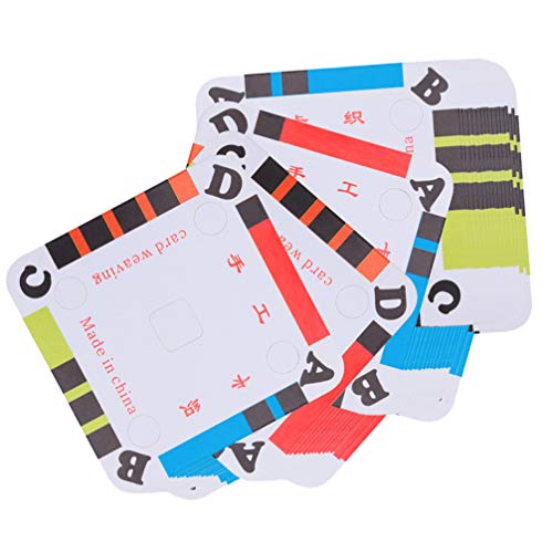 200stücke Diy Webkarten Papier Karten Für Webstuhl Handgefertigte Bastelartikel Kompakt Und Leicht Für Kreative Projekte 200stücke Diy Webkarten Papier Karten Für Webstuhl Handgefertigte Bastelartikel Kompakt Und Leicht Für Kreative Projekte von Milisten