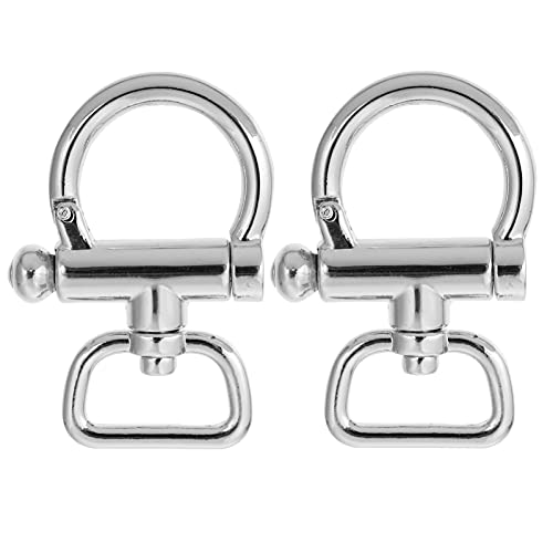 2st Haken Für Schulterriemen Tasche Schultergurt Schnalle D-ring-riemenschnalle Befestigungsmaterial Für Geldbörsen Schwenkbare Sprengringe Schultergurtschnalle Metall Rotieren 2st Haken Für Schulterriemen Tasche Schultergurt Schnalle D-ring-riemenschnalle Befestigungsmaterial Für Geldbörsen Schwenkbare Sprengringe Schultergurtschnalle Metall Rotieren von Milisten