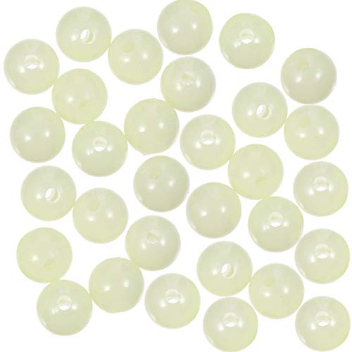 Glow Star Bead Glow Bracelet 200pcs Luminous Beads Glowing In The Dark Beads Round Spacer Beads Loose Beads for DIY Bracelet Necklace Craft Jewelry Making Diy Bracelets Glow Jewelry von Milisten