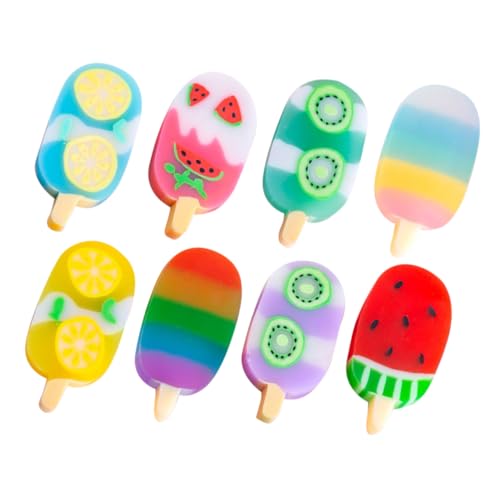 MILISTEN 1 Satz Fruchteiscreme Gummi Leckerei Süßer Radiergummi Und Roller Cartoon Radiergummis Matschig Blau Für Mini Radiergummis Für Ästhetische Partys Neuartige 2Boxen von Milisten