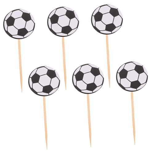 MILISTEN 1 Satz Fußball Cupcake Topper Essbare Deko Für Party Kuchen Kreative Fußballmotive Für Geburtstagsfeiern Muffin Dekoration Dessert Toppers Für Fußball Themenfeiern 60 Stück MILISTEN 1 Satz Fußball Cupcake Topper Essbare Deko Für Party Kuchen Kreative Fußballmotive Für Geburtstagsfeiern Muffin Dekoration Dessert Toppers Für Fußball Themenfeiern 60 Stück von Milisten
