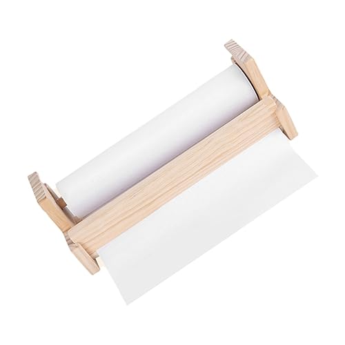 MILISTEN 1 Satz Holz Staffelei für Papierrolle Zeichnen und Malen mit Zeichenpapier für Kreative Aktivitäten für Schule und Zuhause MILISTEN 1 Satz Holz Staffelei für Papierrolle Zeichnen und Malen mit Zeichenpapier für Kreative Aktivitäten für Schule und Zuhause von Milisten