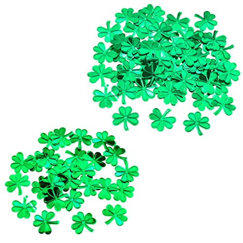 MILISTEN 1 Satz Partydekoration Konfetti Kleeblatt-paillette Grünes Konfetti Silbernes Konfetti St Patrick Konfetti St. Patrick Day Servietten Kleeblätter St. Patricks Day Konfetti Green MILISTEN 1 Satz Partydekoration Konfetti Kleeblatt-paillette Grünes Konfetti Silbernes Konfetti St Patrick Konfetti St. Patrick Day Servietten Kleeblätter St. Patricks Day Konfetti Green von Milisten