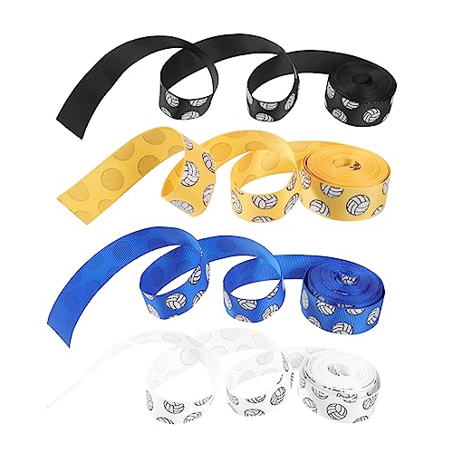 MILISTEN 1 Satz Volleyballband Dekoratives Band Volleyball-ripsband Sportbänder Rosa Girlandenband Dekoratives Geschenkband Teambänder Für Den Sport Dekorationen Stoffband Polyester 4rollen MILISTEN 1 Satz Volleyballband Dekoratives Band Volleyball-ripsband Sportbänder Rosa Girlandenband Dekoratives Geschenkband Teambänder Für Den Sport Dekorationen Stoffband Polyester 4rollen von Milisten