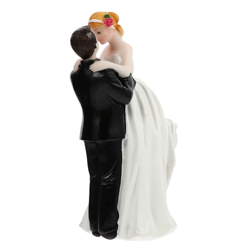 MILISTEN 1 Stück Brautpaar Cake Topper aus Hochwertigem Resin Hochzeitsdekoration für Torten Wiederverwendbar und Leicht für Hochzeitsfeiern und Verlobungen eine Festliche MILISTEN 1 Stück Brautpaar Cake Topper aus Hochwertigem Resin Hochzeitsdekoration für Torten Wiederverwendbar und Leicht für Hochzeitsfeiern und Verlobungen eine Festliche von Milisten