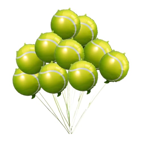 MILISTEN 10 Stück Folienballons Sportliche Party Dekoration für Geburtstagsfeiern Wiederverwendbare Luftballons für Erwachsene Tennis Motto Feiern MILISTEN 10 Stück Folienballons Sportliche Party Dekoration für Geburtstagsfeiern Wiederverwendbare Luftballons für Erwachsene Tennis Motto Feiern von Milisten