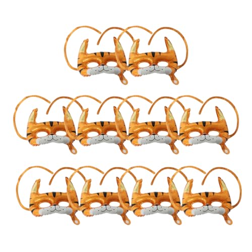 MILISTEN 10 Tiger Masken Luftballons Lustige Aluminium Folienballons für Geburtstagsfeiern Karneval und Cosplay Dekoration für Festliche Anlässe MILISTEN 10 Tiger Masken Luftballons Lustige Aluminium Folienballons für Geburtstagsfeiern Karneval und Cosplay Dekoration für Festliche Anlässe von Milisten