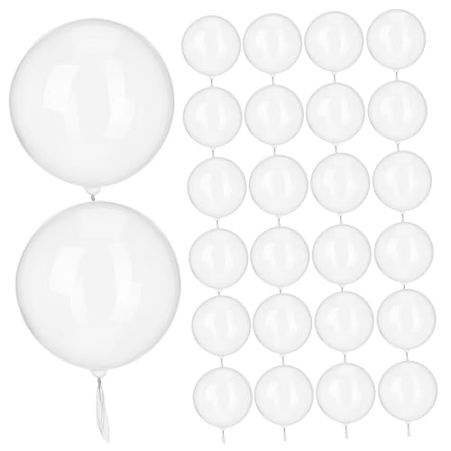 MILISTEN 100 Stück Bobo Bälle Mega Dekorationen Weiße Durchsichtige Mini Luftballons Bubble Party Luftballons Pop Kreis Durchsichtige Luftballons Zum Füllen Fiesta Große Zahl MILISTEN 100 Stück Bobo Bälle Mega Dekorationen Weiße Durchsichtige Mini Luftballons Bubble Party Luftballons Pop Kreis Durchsichtige Luftballons Zum Füllen Fiesta Große Zahl von Milisten
