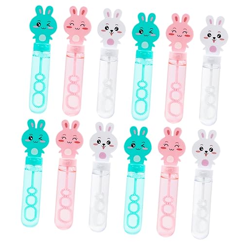 MILISTEN 12 Stück Cartoon Bunny Seifenblasenstäbe Bunte Blasstäbe für Outdoor Aktivitäten Sicheres Plastikspielzeug für Stundenlangen Spaß im Freien MILISTEN 12 Stück Cartoon Bunny Seifenblasenstäbe Bunte Blasstäbe für Outdoor Aktivitäten Sicheres Plastikspielzeug für Stundenlangen Spaß im Freien von Milisten