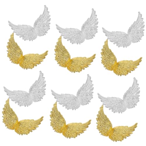 MILISTEN 12 Stück Kreative Mini-flügel-dekoration Engel Wings Engelsflügel Aus Kunststoff Zum Basteln Engelsflügelverzierungen Engelsflügel Basteln Engelsflügel Tortenaufleger Plastik MILISTEN 12 Stück Kreative Mini-flügel-dekoration Engel Wings Engelsflügel Aus Kunststoff Zum Basteln Engelsflügelverzierungen Engelsflügel Basteln Engelsflügel Tortenaufleger Plastik von Milisten