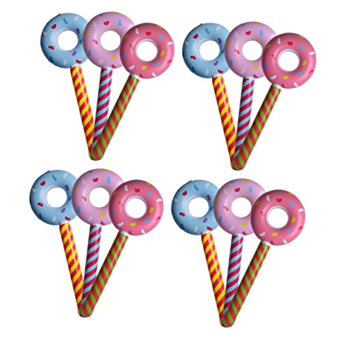 MILISTEN 12 Stück Luftballon Dekoration Donut Form mit Stäben für Partys und Feierlichkeiten Farbenfroh und Kreativ Sorgt für Gute und Zufällige Farbe MILISTEN 12 Stück Luftballon Dekoration Donut Form mit Stäben für Partys und Feierlichkeiten Farbenfroh und Kreativ Sorgt für Gute und Zufällige Farbe von Milisten