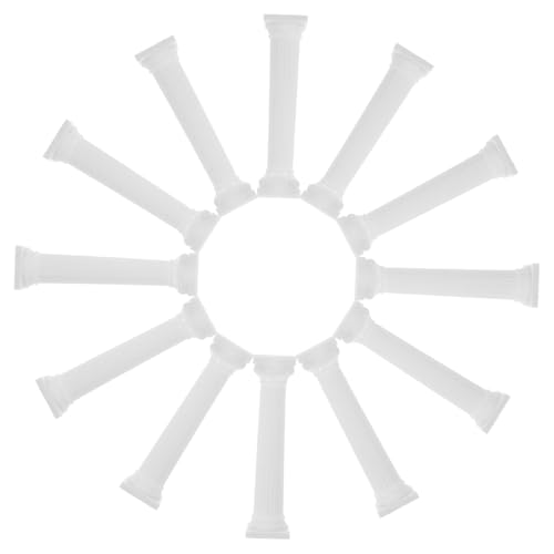 MILISTEN 12 Stück Mini Roman Säulen Dekoration Realistische Tischsäulen für Kreative DIY Projekte und Festtagsdeko Hohe Säulen für Sandtisch Layouts von Milisten