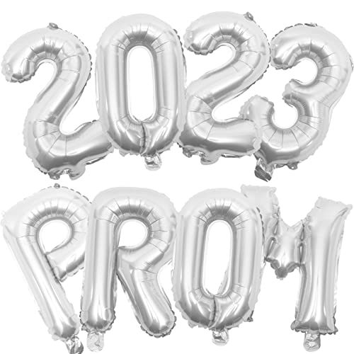 MILISTEN 1Satz Abschlussballons Silberne Luftballons für Abschlussfeier Dekoration für Party und Fotos Langlebig und Einfach zu Montieren Accessoires von Milisten