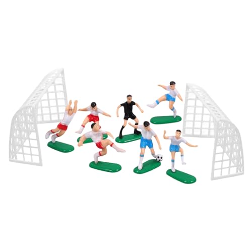 MILISTEN 1Satz Fußball Kuchendekoration Tortendeko für Miniaturen für Fußballgeburtstagsfeiern Einfache Anwendung Wiederverwendbar und Sicher Deko für Fußball Events MILISTEN 1Satz Fußball Kuchendekoration Tortendeko für Miniaturen für Fußballgeburtstagsfeiern Einfache Anwendung Wiederverwendbar und Sicher Deko für Fußball Events von Milisten