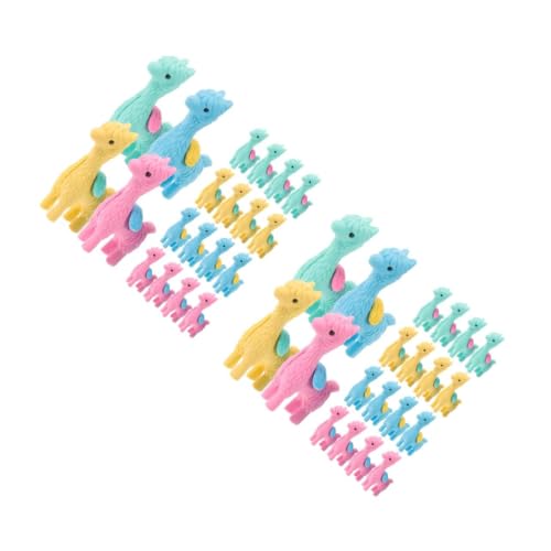 MILISTEN 2 Sätze Assembly Alpaka -radiergummi Mini Schule Figur Radiergummi Tiere Klein Cartoon Radiergummis Schreibwaren Kindergäuer Süße Schulsachen 20 Stück * 2 von Milisten