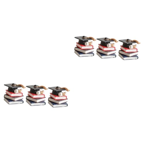 MILISTEN 2 Sätze Doktorhutbuch Dekoration Dessertringe Grad Cap Kuchendeckel Kuchentopper Der Abschlusssaison Grad Party Kuchen Topper Buch-kuchen-deckel Grad Shuzhi 3 Stück * 2 MILISTEN 2 Sätze Doktorhutbuch Dekoration Dessertringe Grad Cap Kuchendeckel Kuchentopper Der Abschlusssaison Grad Party Kuchen Topper Buch-kuchen-deckel Grad Shuzhi 3 Stück * 2 von Milisten