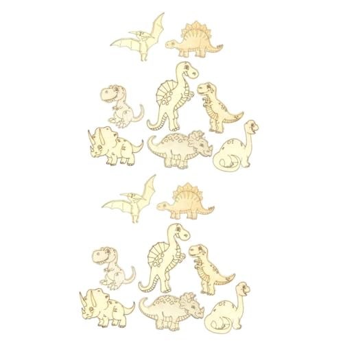 MILISTEN 2 Sätze Holz Dinosaurier Bastelset Dinosaurier Holzscheiben Für Diy Kunstprojekte Für Kindergeburtstag Und Dekoration Robustes Material Für Basteln 8 Stück * 2 MILISTEN 2 Sätze Holz Dinosaurier Bastelset Dinosaurier Holzscheiben Für Diy Kunstprojekte Für Kindergeburtstag Und Dekoration Robustes Material Für Basteln 8 Stück * 2 von Milisten