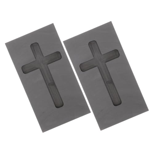 MILISTEN 2 Stück Graphittiegel zum Schmelzen von Gussstücken Schmelzguss-Kit Graphitformen zum Gießen Schmuckschmelzmodell schmelzende Metallform Schmelzformen Schwarz MILISTEN 2 Stück Graphittiegel zum Schmelzen von Gussstücken Schmelzguss-Kit Graphitformen zum Gießen Schmuckschmelzmodell schmelzende Metallform Schmelzformen Schwarz von Milisten