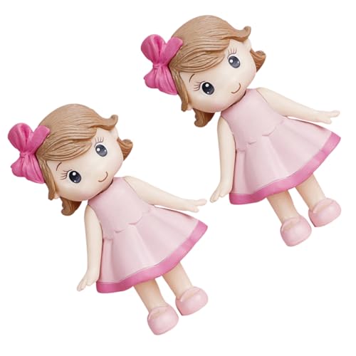 MILISTEN 2 Stück Kreative Mädchen Figurine Doll Entzückende Statue für Geburtstagsfeiern Kuchen Dekoration Garten und Kinderzimmer Sicher und Farbenfroh MILISTEN 2 Stück Kreative Mädchen Figurine Doll Entzückende Statue für Geburtstagsfeiern Kuchen Dekoration Garten und Kinderzimmer Sicher und Farbenfroh von Milisten