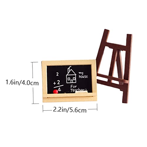 MILISTEN 2 Stück Mini Holz Staffeleien Puppenhaus Zubehör Realistische Miniatur Dekoration Langlebig und Umweltfreundlich für Puppenhaus Accessoires und Mikrolandschaften MILISTEN 2 Stück Mini Holz Staffeleien Puppenhaus Zubehör Realistische Miniatur Dekoration Langlebig und Umweltfreundlich für Puppenhaus Accessoires und Mikrolandschaften von Milisten