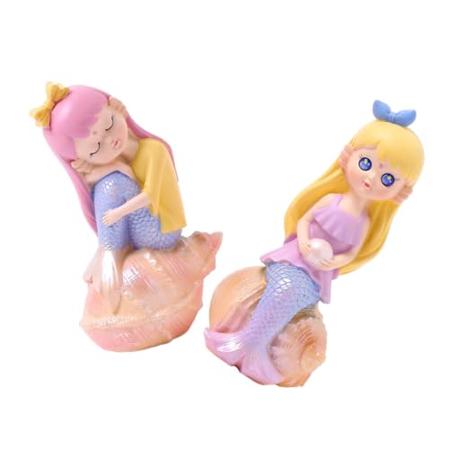 MILISTEN 2 Stück Resin Kuchen Dekorationsfigur Meerjungfrau für Backen Kreative Diy Torte Verzierung für Geburtstagsfeiern und Festlichkeiten Sorgt für Festliche und Details MILISTEN 2 Stück Resin Kuchen Dekorationsfigur Meerjungfrau für Backen Kreative Diy Torte Verzierung für Geburtstagsfeiern und Festlichkeiten Sorgt für Festliche und Details von Milisten