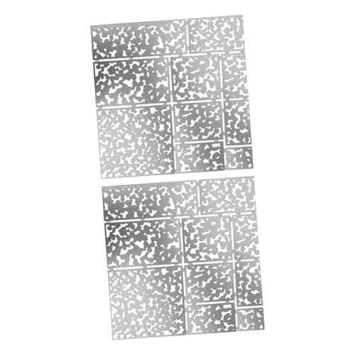 MILISTEN 2 Stück Sprühabdeckung Tarnschablonen Camo Farbschablonen Schablonenspray Camo Schablonen Sprühfarbenmuster Camo Schablone Für Sprühfarbe Camo Sprühfarben Kit Silber Edelstahl MILISTEN 2 Stück Sprühabdeckung Tarnschablonen Camo Farbschablonen Schablonenspray Camo Schablonen Sprühfarbenmuster Camo Schablone Für Sprühfarbe Camo Sprühfarben Kit Silber Edelstahl von Milisten