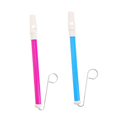 MILISTEN 2 Stück Tragbare Slide Whistles Robuste Kunststoffpfeifen für Kreative Musikanwendungen für Spiel und Stressabbau und Blau MILISTEN 2 Stück Tragbare Slide Whistles Robuste Kunststoffpfeifen für Kreative Musikanwendungen für Spiel und Stressabbau und Blau von Milisten