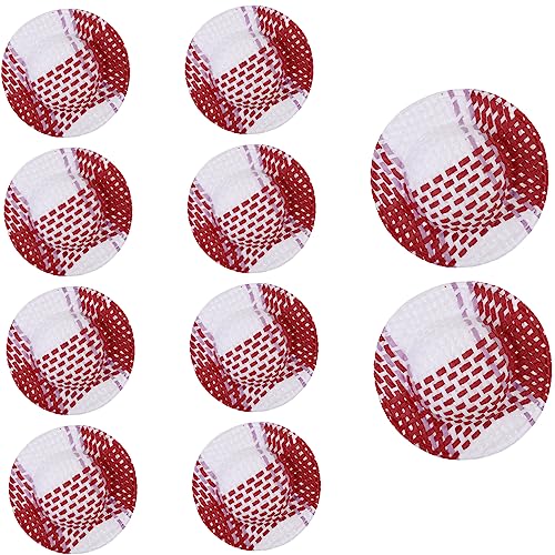 MILISTEN 20 Stück Teiliges Miniatur Strohhüte Bunte Gestreifte Kleine Puppenhüte aus Gewebtem Material für DIY Bastelprojekte Puppenhausdekoration Haaraccessoires und Partybedarf MILISTEN 20 Stück Teiliges Miniatur Strohhüte Bunte Gestreifte Kleine Puppenhüte aus Gewebtem Material für DIY Bastelprojekte Puppenhausdekoration Haaraccessoires und Partybedarf von Milisten