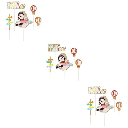 MILISTEN 3 Sätze Flugzeug Torten Topper Bunte Dekoration Für Kindergeburtstagskuchen Tortenaufsätze Für Kreative Feiern Für Diy Kuchen Und Themenpartys 25 Stück * 3 MILISTEN 3 Sätze Flugzeug Torten Topper Bunte Dekoration Für Kindergeburtstagskuchen Tortenaufsätze Für Kreative Feiern Für Diy Kuchen Und Themenpartys 25 Stück * 3 von Milisten