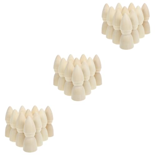 MILISTEN 3 Sätze Unvollendete Holzpuppen Diy Kreative Peg Dolls Zum Bemalen Für Natürliche Holzfiguren Mit Glatter Oberfläche Für Bastelprojekte Und Persönliche Gestaltung 10 Stück * 3 MILISTEN 3 Sätze Unvollendete Holzpuppen Diy Kreative Peg Dolls Zum Bemalen Für Natürliche Holzfiguren Mit Glatter Oberfläche Für Bastelprojekte Und Persönliche Gestaltung 10 Stück * 3 von Milisten