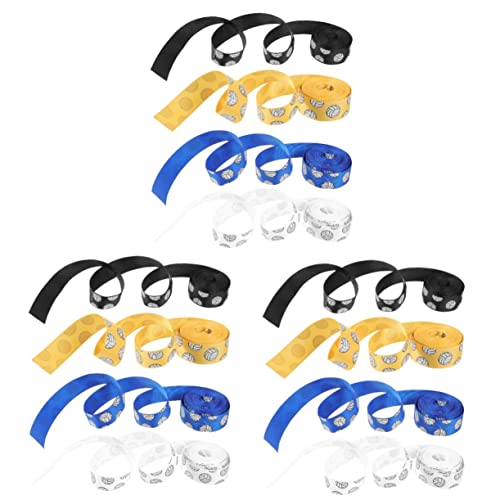 MILISTEN 3 Sätze Volleyballband Band Basteln Volleyball-banddekoration Diy Dekoband Geschenkbänder Girlandenband Rosa Blumenstrauß Liefert Schleifenknoten Machen Band Polyester 4 Rollen * 3 von Milisten