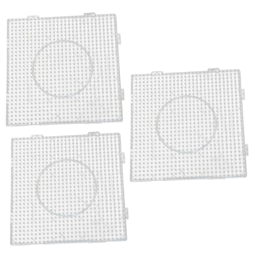 MILISTEN 3 Stück Lustige Große Stecktafel Pegboard Perlenschale Perlensteckplatte MILISTEN 3 Stück Lustige Große Stecktafel Pegboard Perlenschale Perlensteckplatte von Milisten