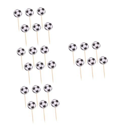 MILISTEN 4 Sätze Fußball Cupcake Topper Dekoration Für Geburtstagsfeiern Tortendekoration Für Kuchen Desserts Und Snacks Partygeschenke Für Fußballfans 60 Stück * 4 MILISTEN 4 Sätze Fußball Cupcake Topper Dekoration Für Geburtstagsfeiern Tortendekoration Für Kuchen Desserts Und Snacks Partygeschenke Für Fußballfans 60 Stück * 4 von Milisten