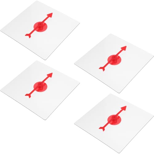 MILISTEN 4 Stück Mathematikspielspinner Partyspiele Mathespielzeug Für Mathe-Spiele Spiel Pfeile Plastik Rot MILISTEN 4 Stück Mathematikspielspinner Partyspiele Mathespielzeug Für Mathe-Spiele Spiel Pfeile Plastik Rot von Milisten