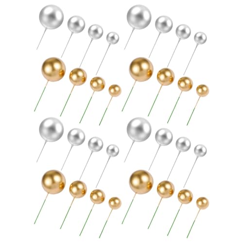 MILISTEN 40Stücke Cupcake Toppers Schaumstoffkugeln für Geburtstags und Hochzeitstorten Dekoration Verschiedene MILISTEN 40Stücke Cupcake Toppers Schaumstoffkugeln für Geburtstags und Hochzeitstorten Dekoration Verschiedene von Milisten
