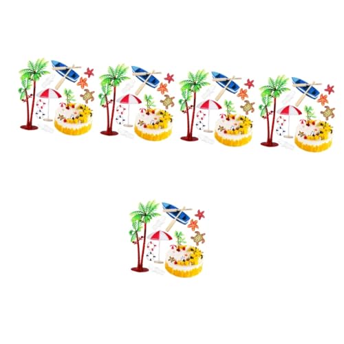 MILISTEN 5 Sätze Dekoration Mit Strandmotiven Meerjungfrau-party Einrichtung Mit Strandmotiven Hochzeit Baum Party -kuchen -ornamente Palmenkuchendekorationen Plastik 10 Stück * 5 MILISTEN 5 Sätze Dekoration Mit Strandmotiven Meerjungfrau-party Einrichtung Mit Strandmotiven Hochzeit Baum Party -kuchen -ornamente Palmenkuchendekorationen Plastik 10 Stück * 5 von Milisten