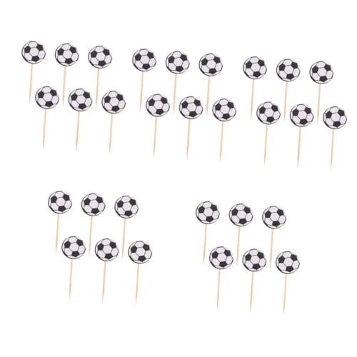 MILISTEN 5 Sätze Fußball Cupcake Topper Tortendeko Für Geburtstagsfeiern Kreative Fußball Themen Kuchenverzierung Sichere Und Zuverlässige Papiermaterialien Für Muffins Und 60 Stück * 5 MILISTEN 5 Sätze Fußball Cupcake Topper Tortendeko Für Geburtstagsfeiern Kreative Fußball Themen Kuchenverzierung Sichere Und Zuverlässige Papiermaterialien Für Muffins Und 60 Stück * 5 von Milisten