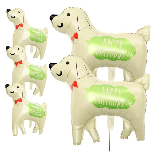 MILISTEN 5 Stück Cartoon Tier Folienballons Lustige Tierformen für Kindergeburtstagsfeiern Luftballons aus Aluminiumfolie Deko Accessoire für Partys MILISTEN 5 Stück Cartoon Tier Folienballons Lustige Tierformen für Kindergeburtstagsfeiern Luftballons aus Aluminiumfolie Deko Accessoire für Partys von Milisten
