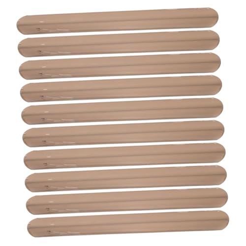 MILISTEN 50 Stück Papa Ring Stahlblech Slap -Armband PVC-Slap-Armbänder Schlagarmband Bulk-Slap-Armband armband Schlagarmbänder selber machen -Slap-Band Silber von Milisten