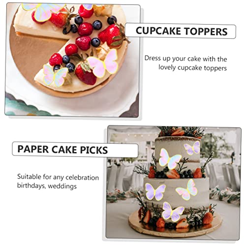 MILISTEN 6 Sätze Schmetterling Cake Picks Geburtstag Tortenaufsatz Cupcake Deko Party Tortendekorationen für Geburtstagsfeier MILISTEN 6 Sätze Schmetterling Cake Picks Geburtstag Tortenaufsatz Cupcake Deko Party Tortendekorationen für Geburtstagsfeier von Milisten