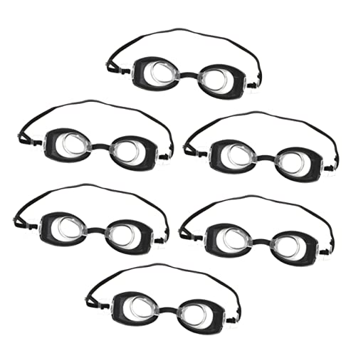Milisten 6 Stück Mini-Schwimmbrille Brille Mein Puppenzubehör Brillenrequisiten zum Anziehen Gläser Dekore Brille für Puppe Puppenbrillen winzige Brille Plastik Schwarz Milisten 6 Stück Mini-Schwimmbrille Brille Mein Puppenzubehör Brillenrequisiten zum Anziehen Gläser Dekore Brille für Puppe Puppenbrillen winzige Brille Plastik Schwarz von Milisten