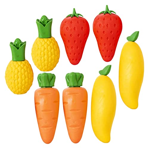 MILISTEN 8 Stück Frucht Radiergummi Teiliges Kreatives Radiergummi für Lustige Obstformen Sicher für Kinderhände für Schule und Büro Mitgebsel für Partys MILISTEN 8 Stück Frucht Radiergummi Teiliges Kreatives Radiergummi für Lustige Obstformen Sicher für Kinderhände für Schule und Büro Mitgebsel für Partys von Milisten